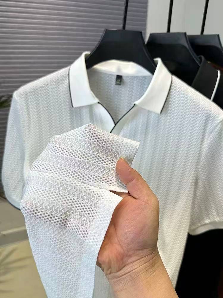 تیشرت یقه کوبایی کد 2505