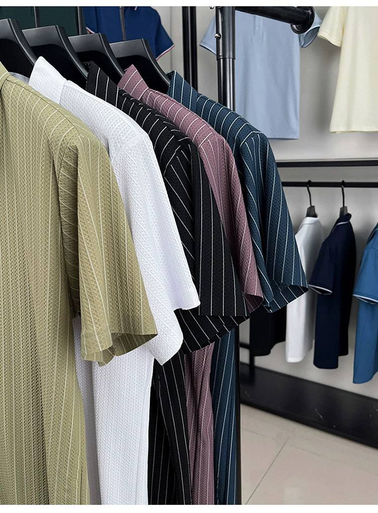 تیشرت یقه کوبایی کد 616