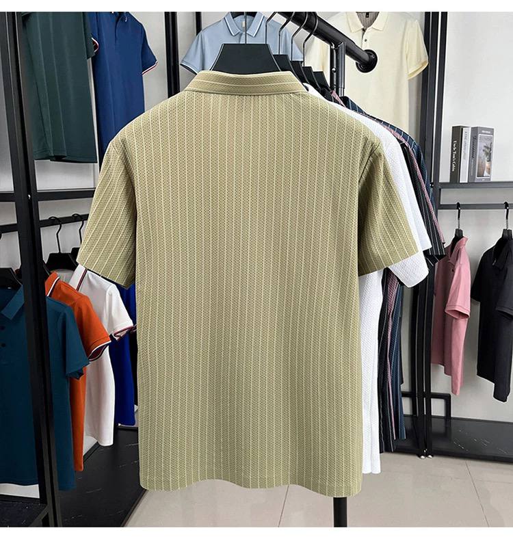 تیشرت یقه کوبایی کد 616