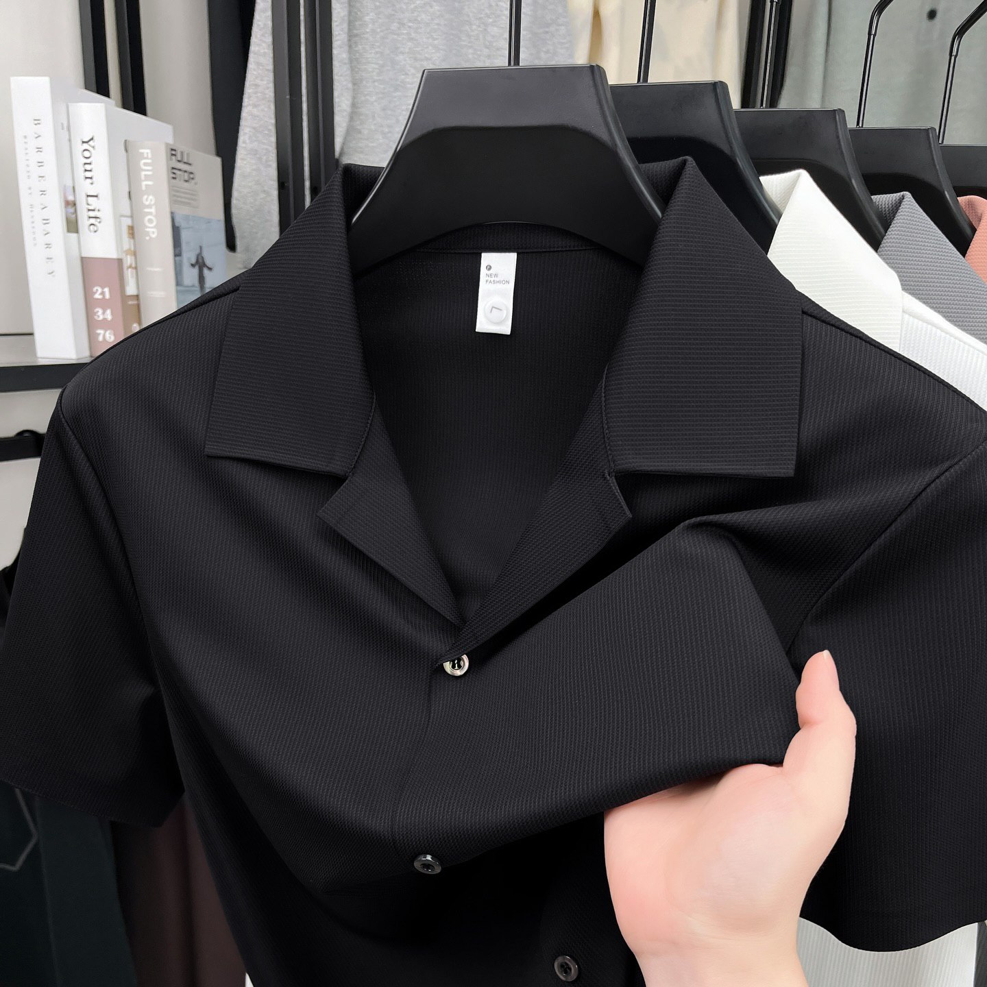 پیراهن یقه کوبایی کد 2606