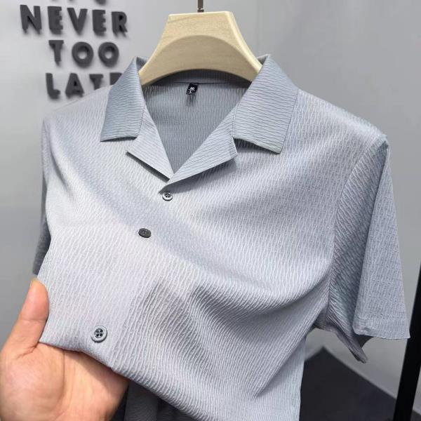 پیراهن یقه کوبایی کد 93001