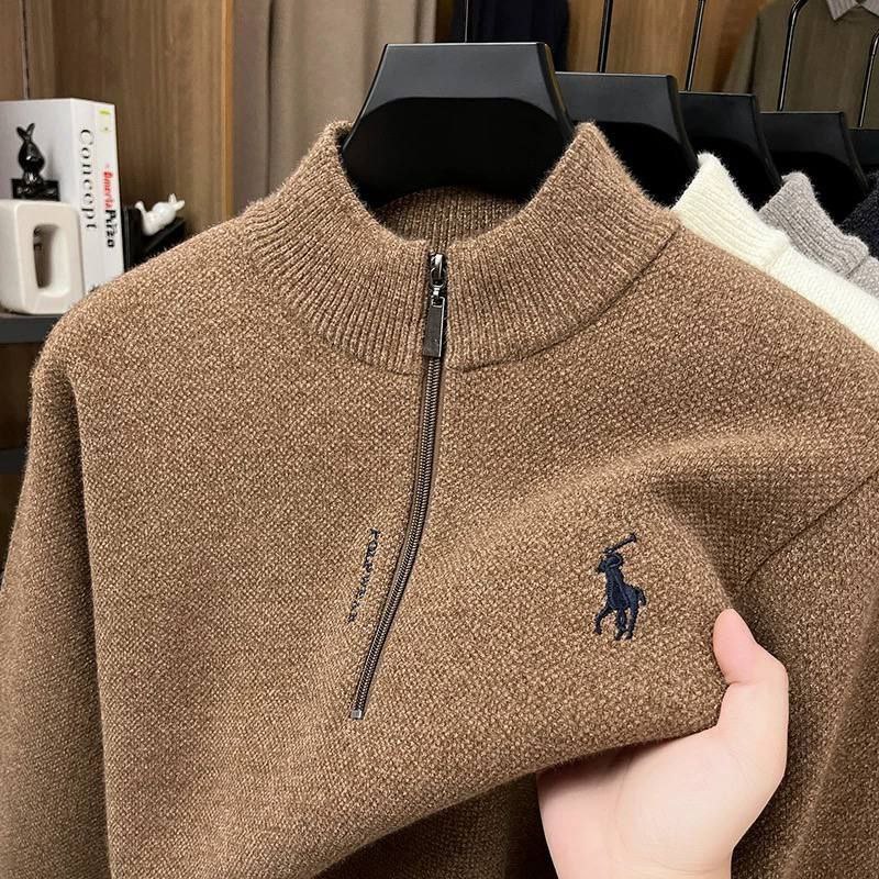 بافت نیم زیپ پولو کد 7260