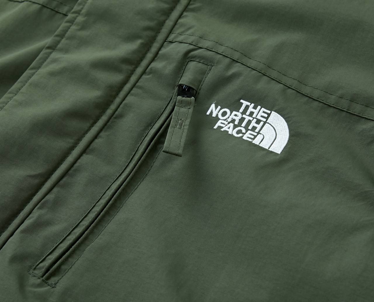 کاپشن دو پوش پلار دار دو قلو (گورتکس) مارک North face کد 999N