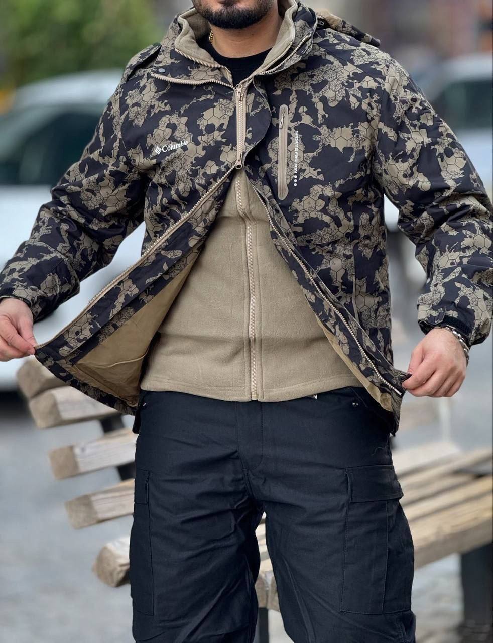 کاپشن دوپوش ارتشی کلمبیا  26999    