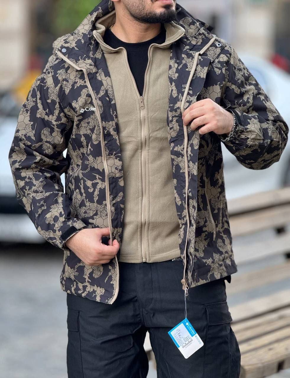 کاپشن دوپوش ارتشی کلمبیا  26999    