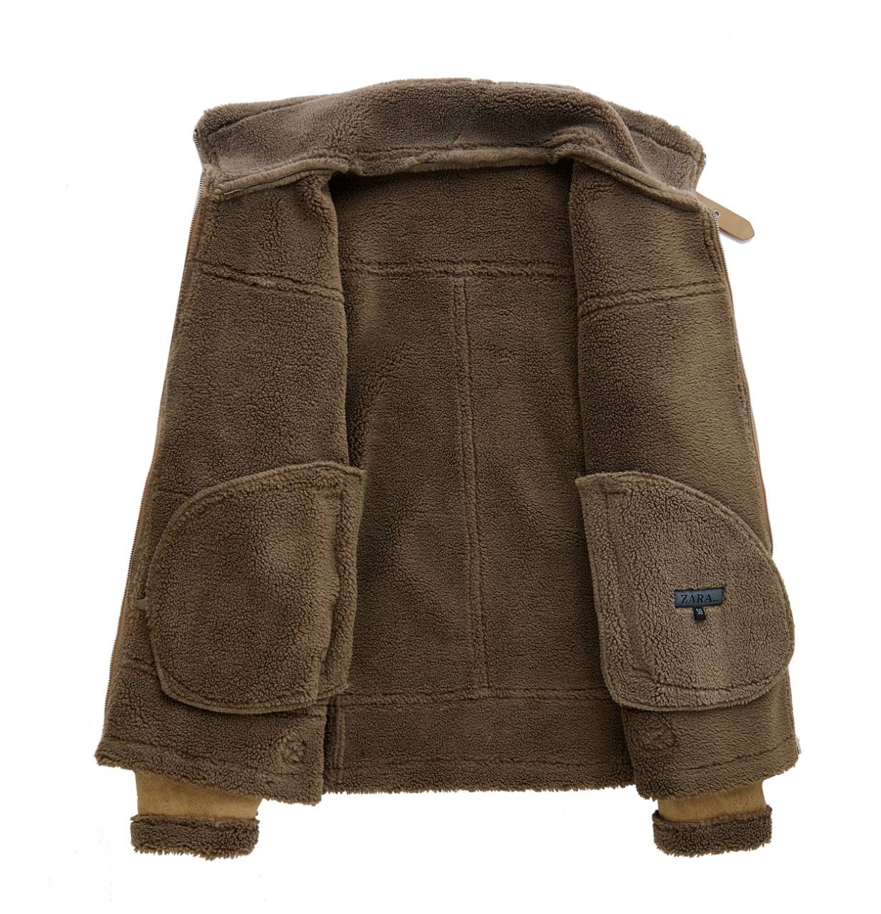 کاپشن چرم بوفالو 3293