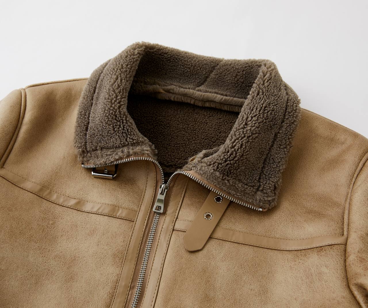 کاپشن چرم بوفالو 3293