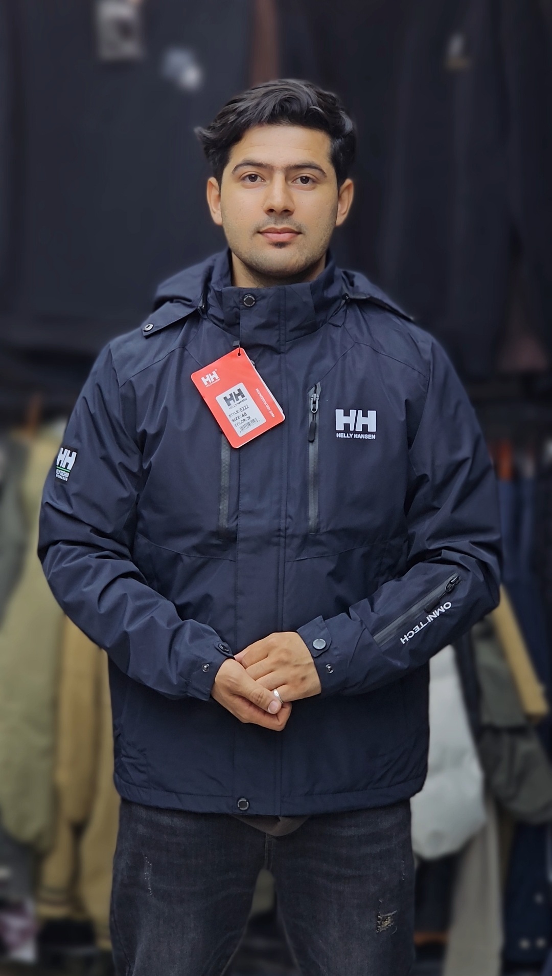 کاپشن زمستانه مارک HH کد 8221