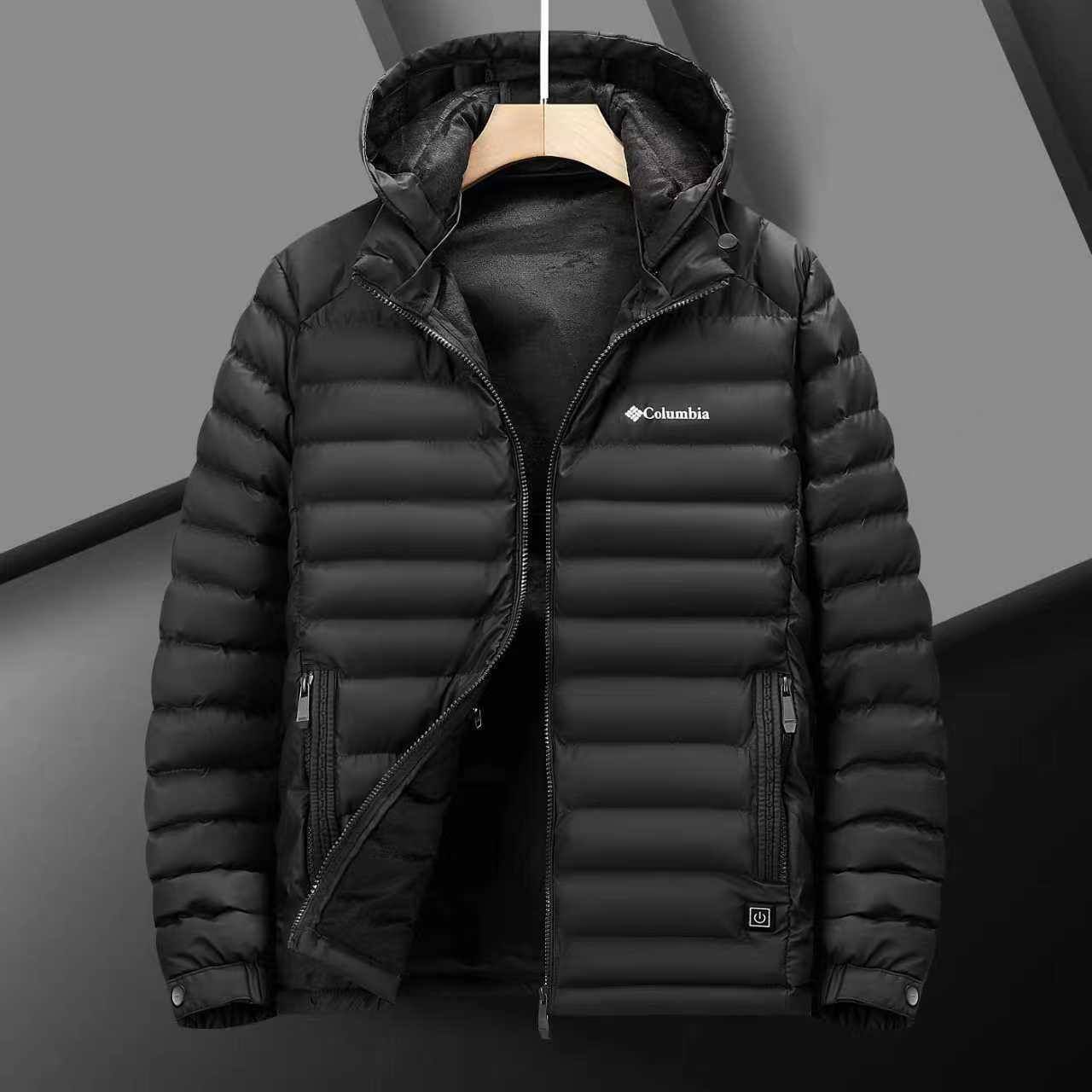 کاپشن هیتر دار طرح پر سیلیکونی کلمبیا کد L18