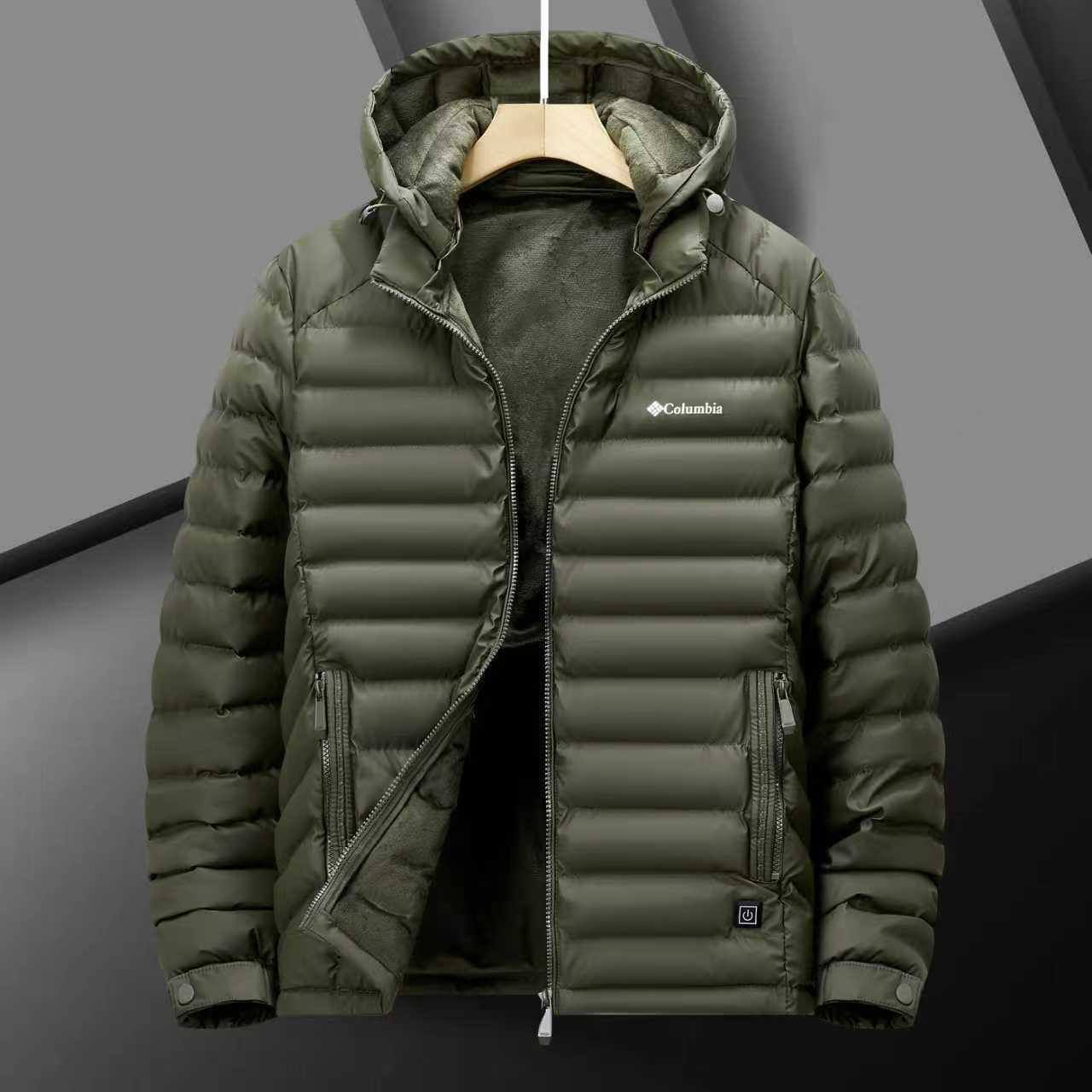 کاپشن هیتر دار طرح پر سیلیکونی کلمبیا کد L18