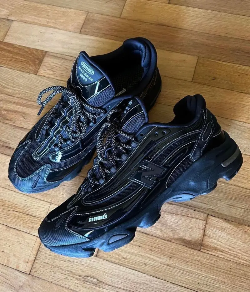 کتونی نیوبالانس 1000 مشکی New Balance 1000 Aime Leon Dore Black